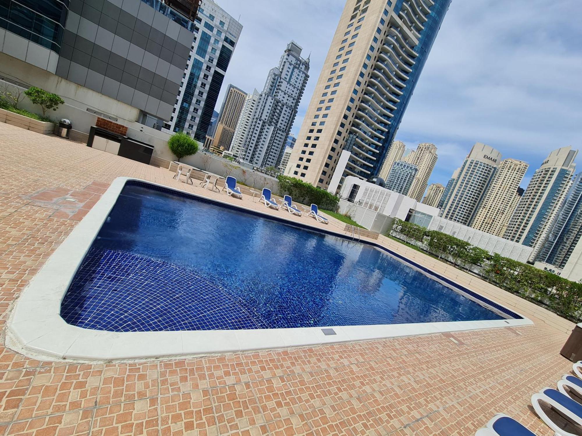 Ferienwohnung Marco Polo - 1Br With Marina Views, Near Metro & Marina Mall Dubai Exterior foto