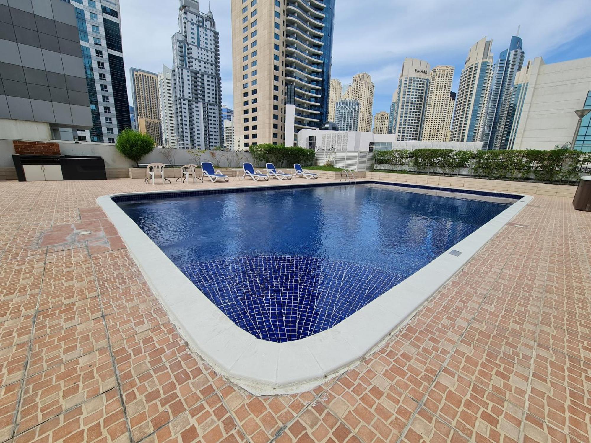 Ferienwohnung Marco Polo - 1Br With Marina Views, Near Metro & Marina Mall Dubai Exterior foto